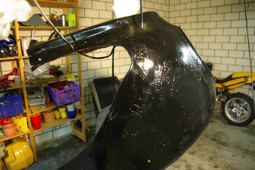 ...and after the last sprayed black layer! Buaaaa!