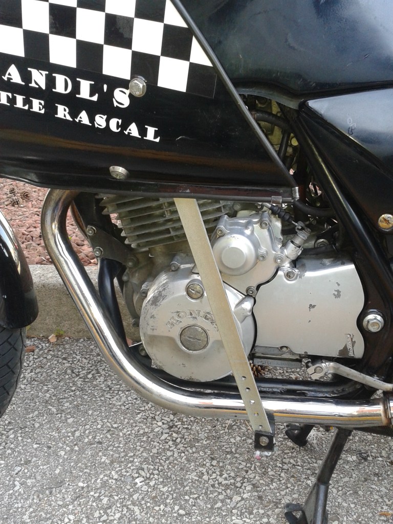 ...but the result counts. Not made to win a design prize, but form follows function.