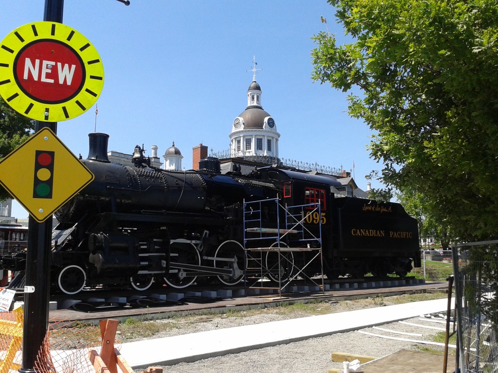 Now I might no be very familiar with Canadian engineering, but I would have thought that this artefact is from a past century...