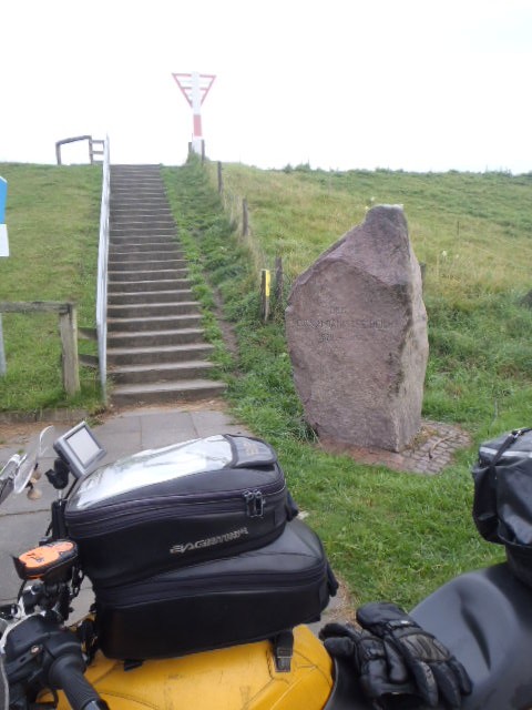 German - Dutch border. First corner point.