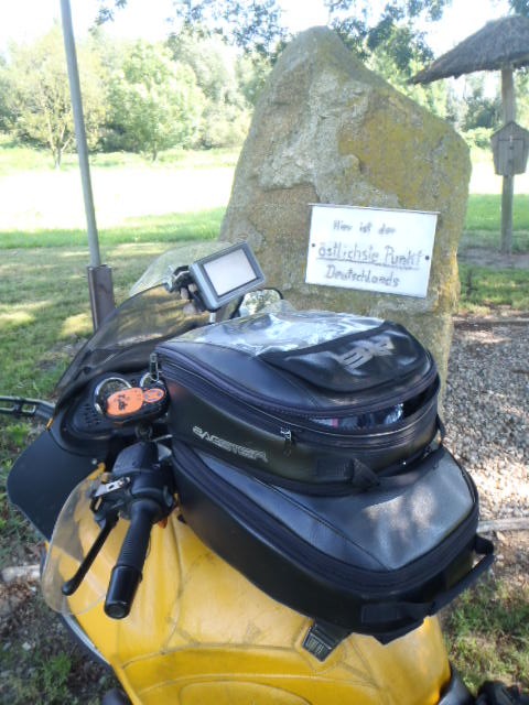 14:17 h. Easternmost point in Germany at the border to Poland.