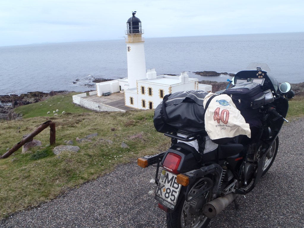 1:03 p.m. Rua Reidh Lighthouse. Scottish Westcoast. 