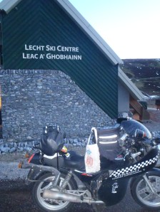 9:58 p.m. Lechd Ski Centre. Cold. Let's start the night shift.