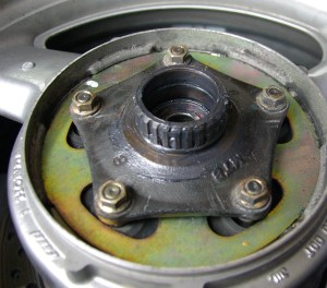 Clean and greasy - ready for assembly.