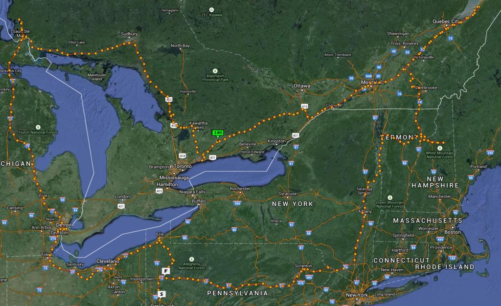 My Leg 1 - 4700 km (2920 mls) in some relaxing 80 hours!