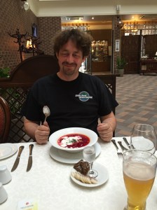 Borschtsch and Wodka