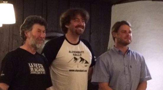 The podium finishers of the ET2016.