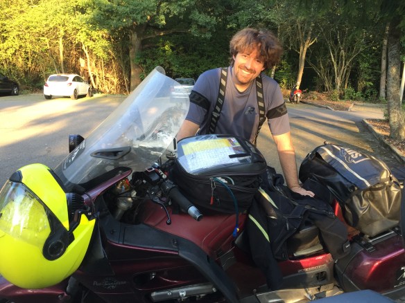 Finally arrived after 7900 km through 14 countries in six days.