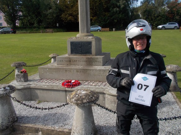 Johannes the quick pillion!